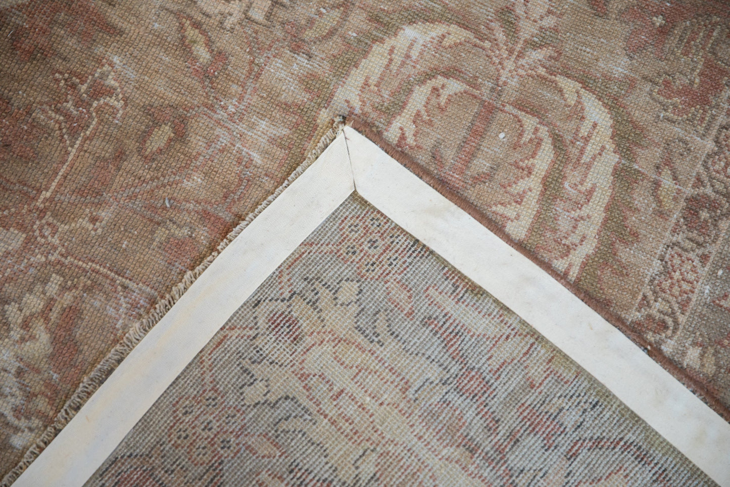 7x8.5 Antique Distressed Sultanabad Carpet