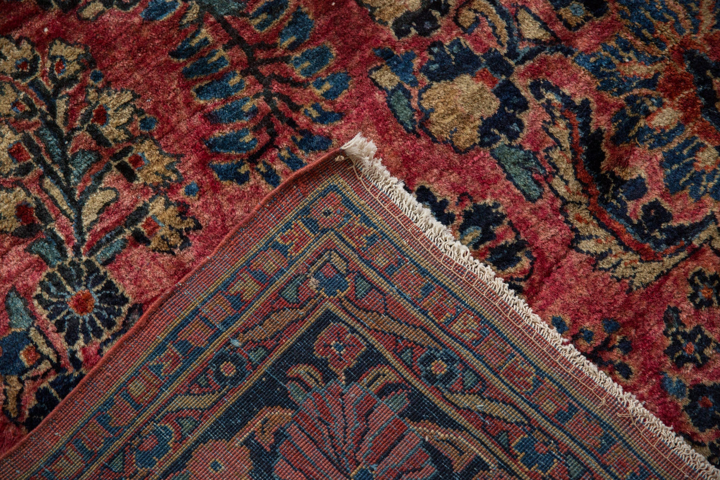 7x10 Antique American Sarouk Carpet