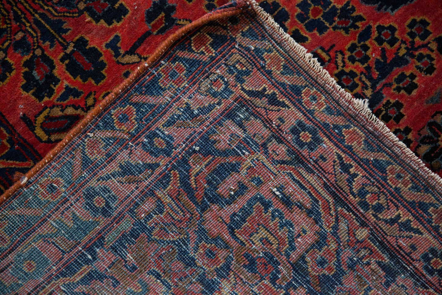 6.5x8.5 Antique Sarouk Carpet