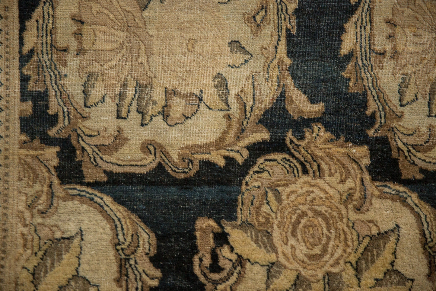 10x13 Antique Distressed Tabriz Carpet