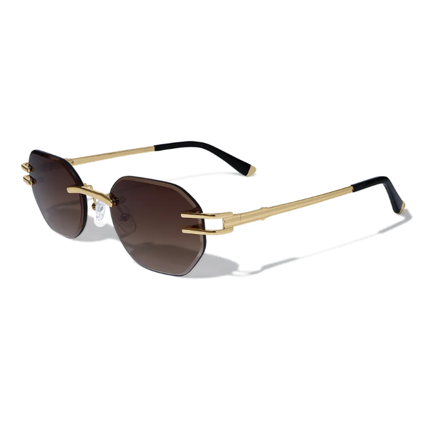 Dore Metall rahmenlose Sonnenbrille