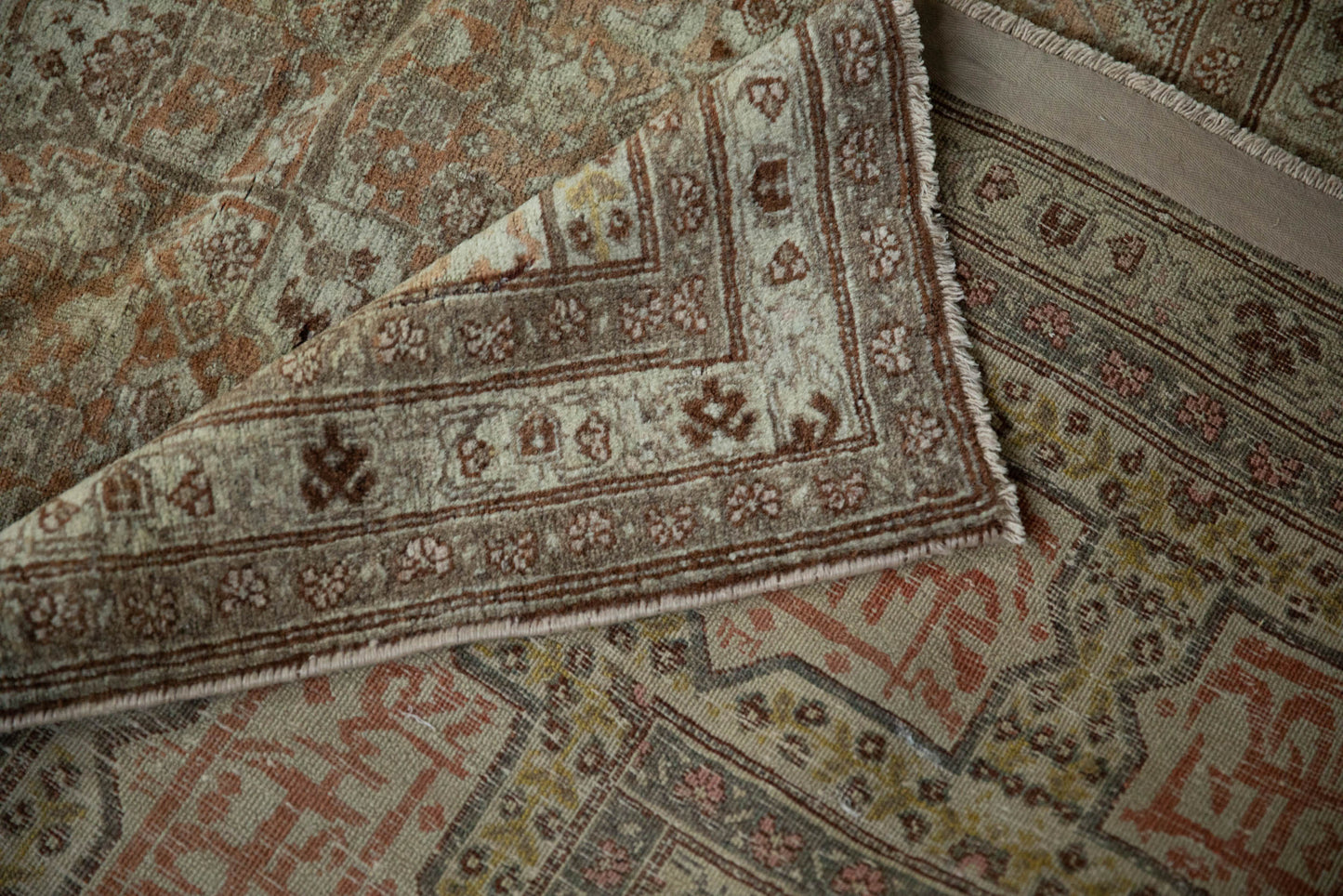 9.5x12 Antique Fine Tabriz Carpet
