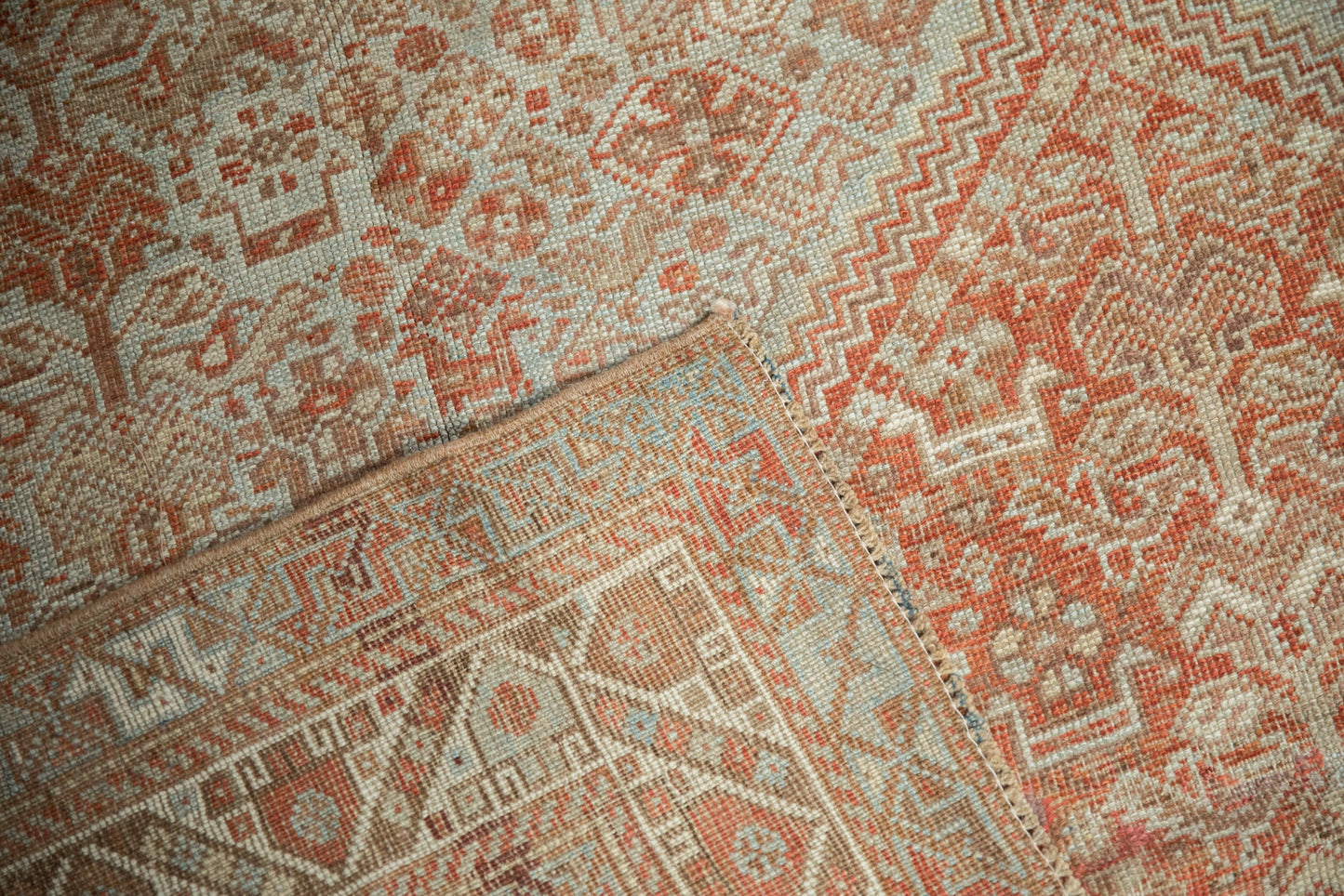 7x10 Vintage Distressed Shiraz Carpet