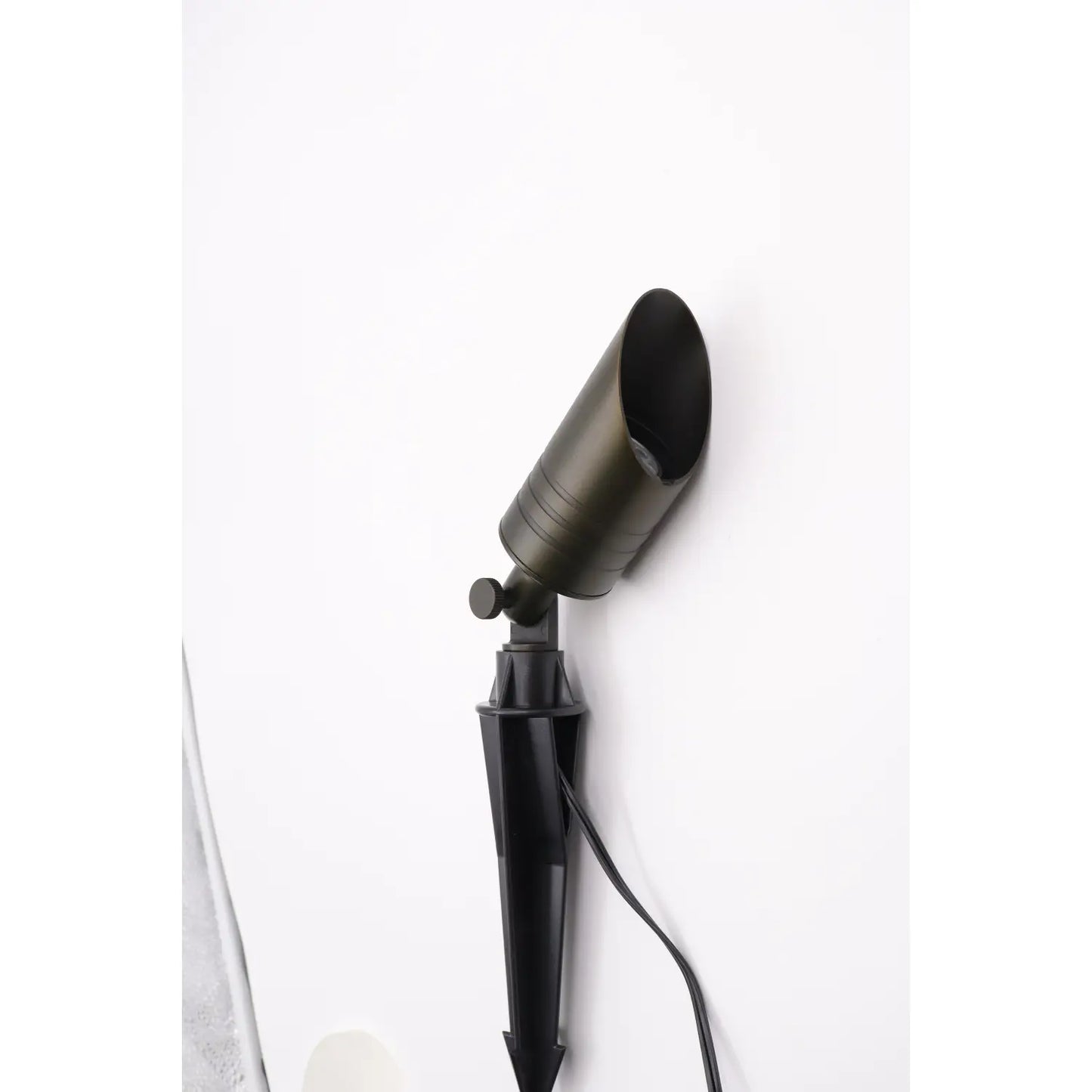 Standard mässingsutomhusbelysning med MR16-stöd och 72" kabel