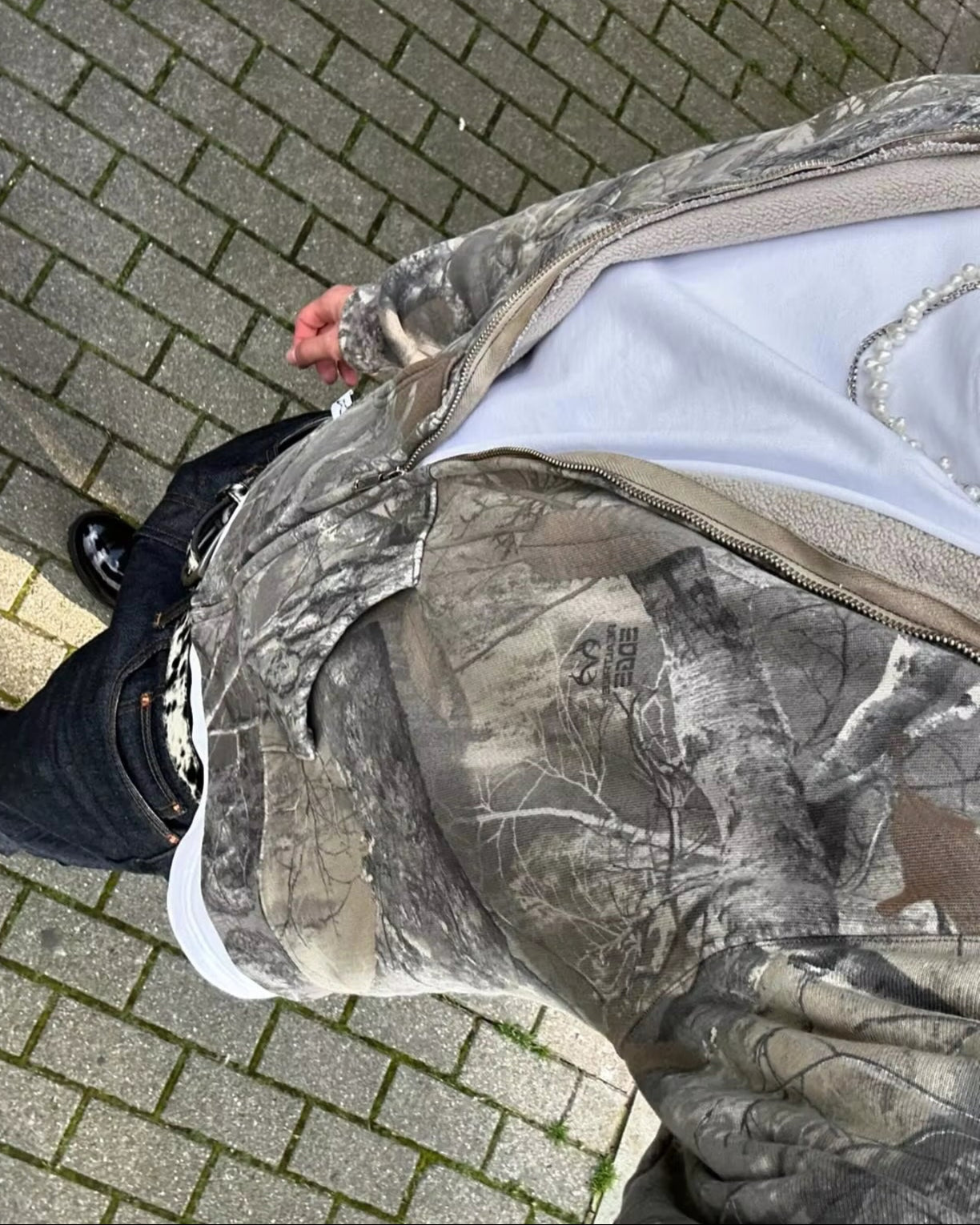 Lynlås Camouflage Hættetrøje | TOBIAS