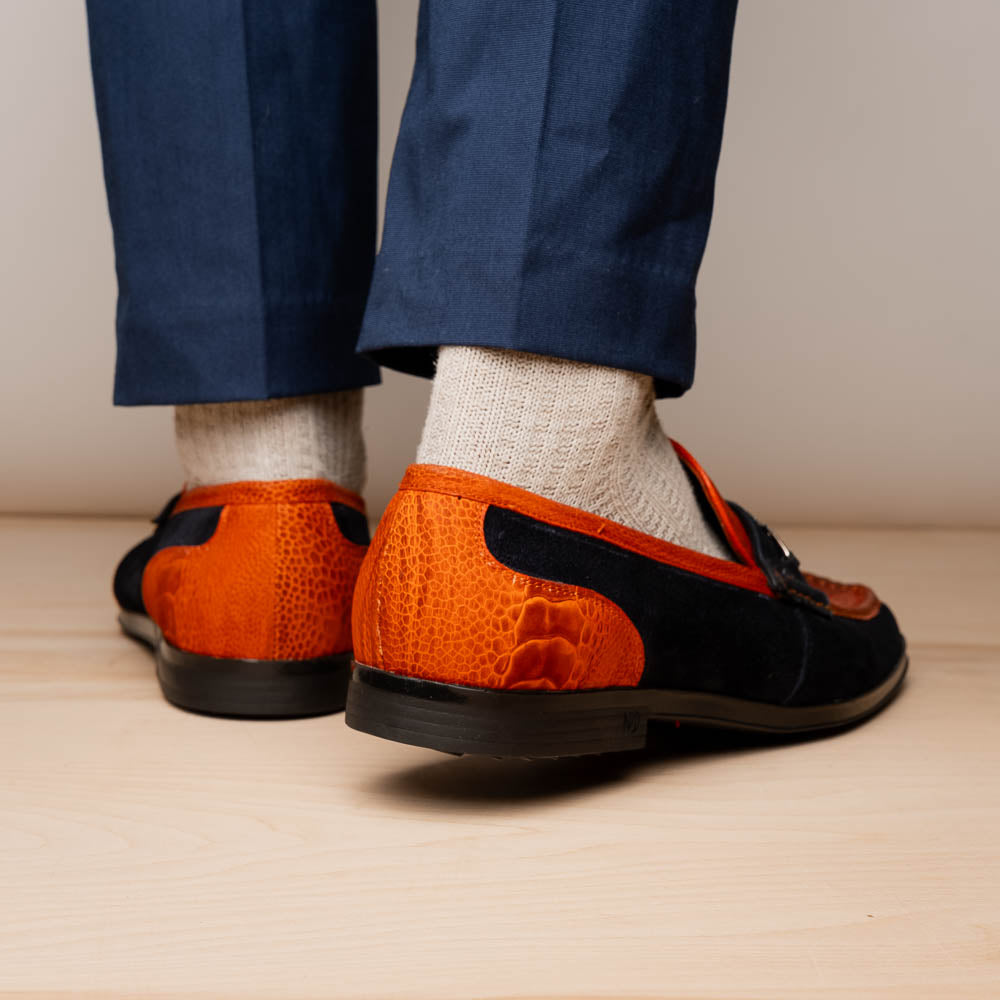 Hugo Orange / Navy