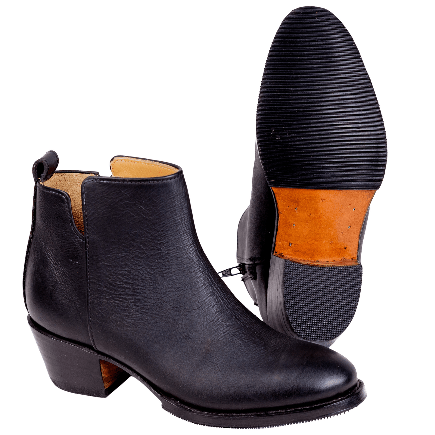 Damen Klassische Lederstiefel