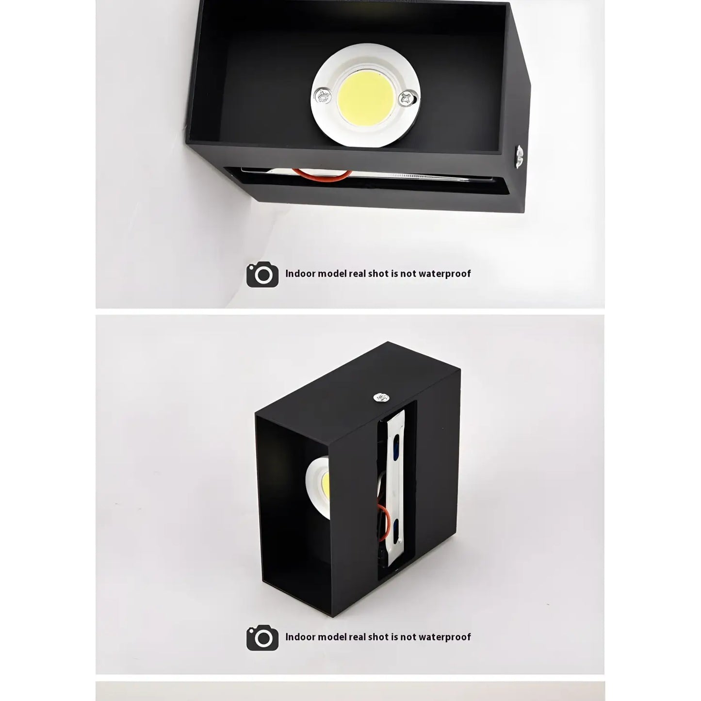 LED Vägglampa Inomhus & Utomhus - 6W Moderna Upp-och-Ned Vägglampor