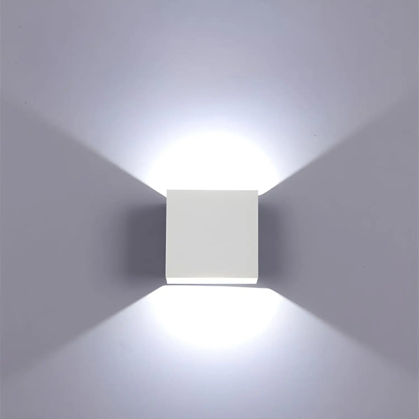 LED Vägglampa Inomhus & Utomhus - 6W Moderna Upp-och-Ned Vägglampor