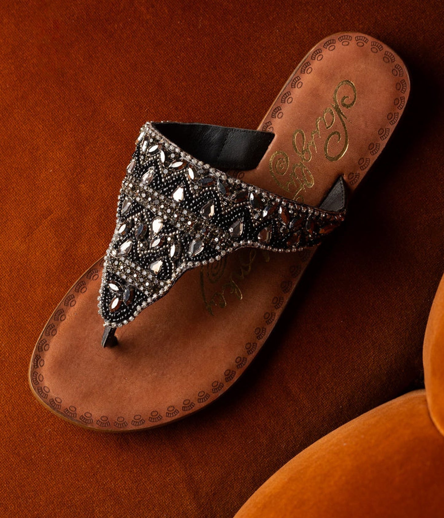 Sandali Loving U in nero