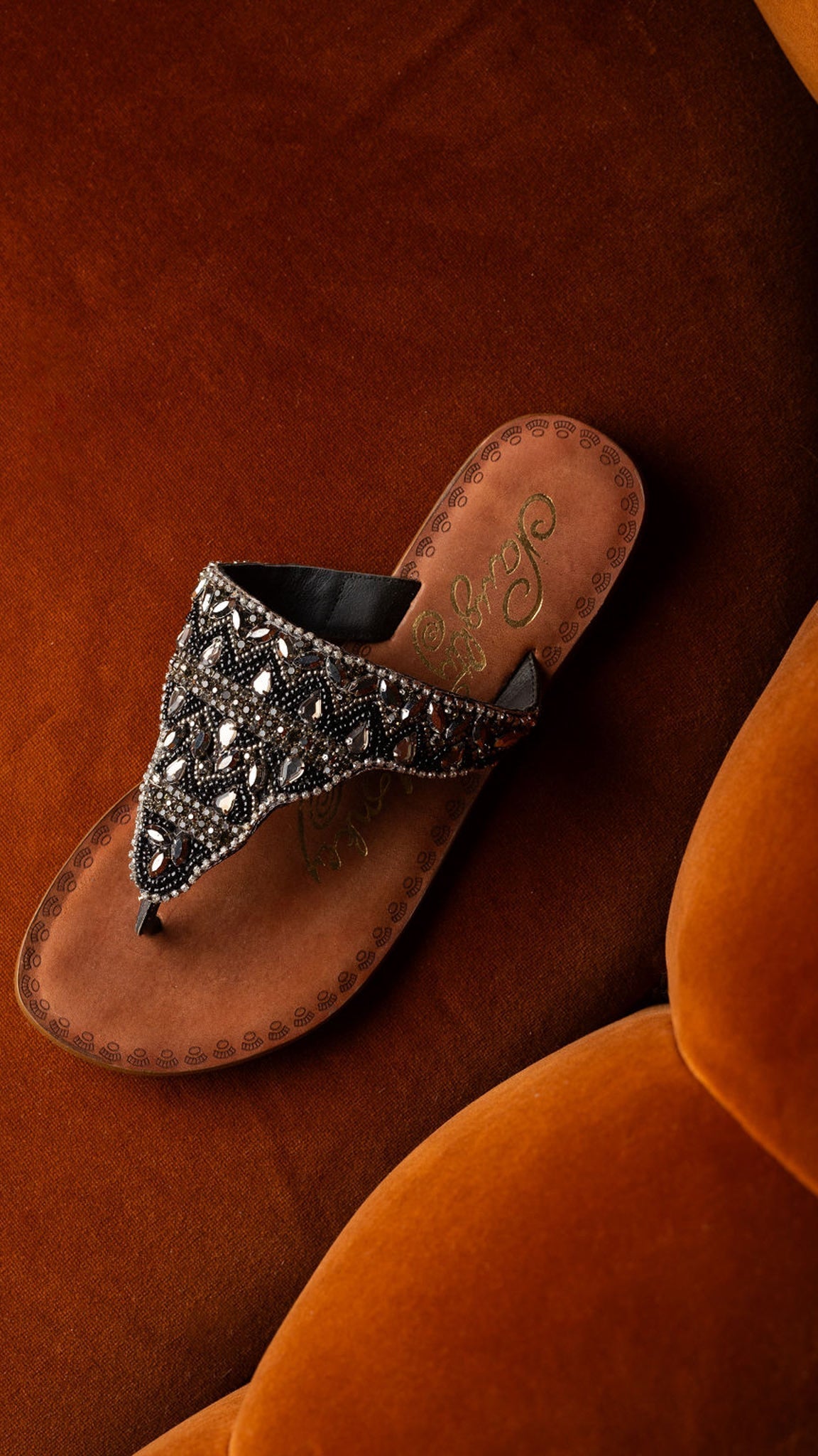 Sandali Loving U in nero