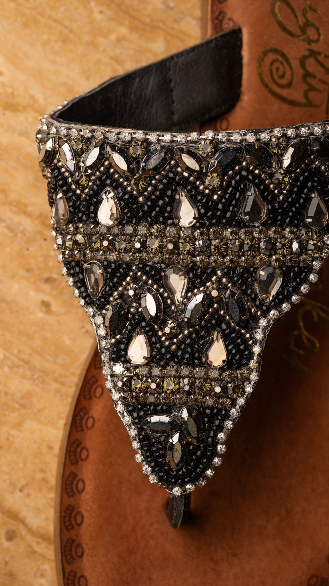 Sandali Loving U in nero