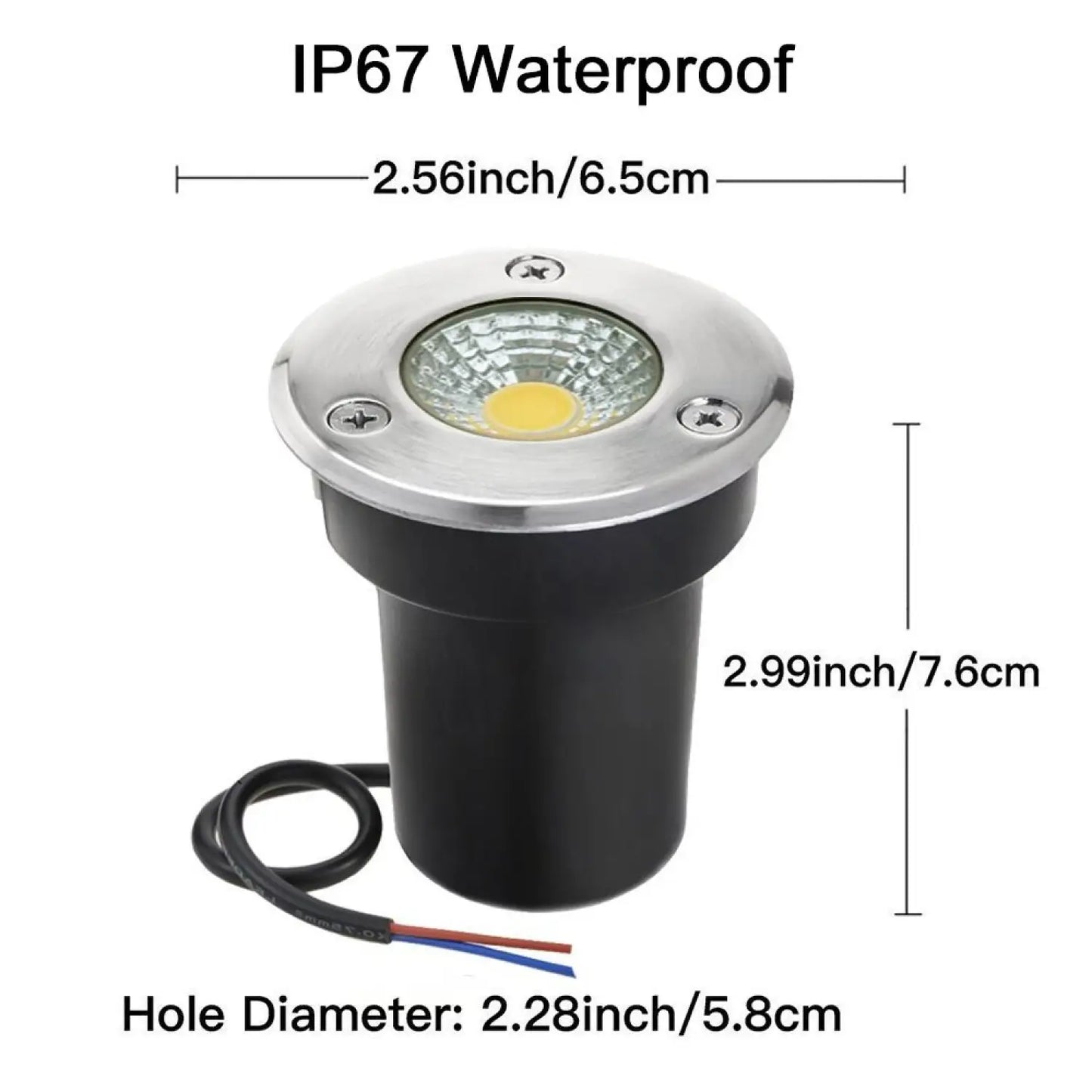 Low Voltage Outdoor Ground Light for Garden, Pathway & Park