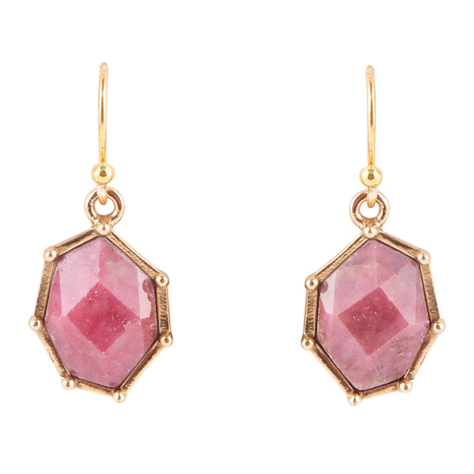 Orecchini Lucky 7's - Rodonite