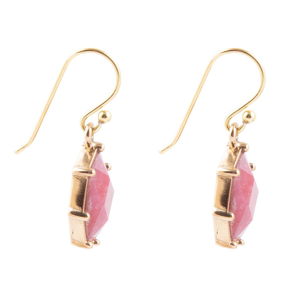 Orecchini Lucky 7's - Rodonite