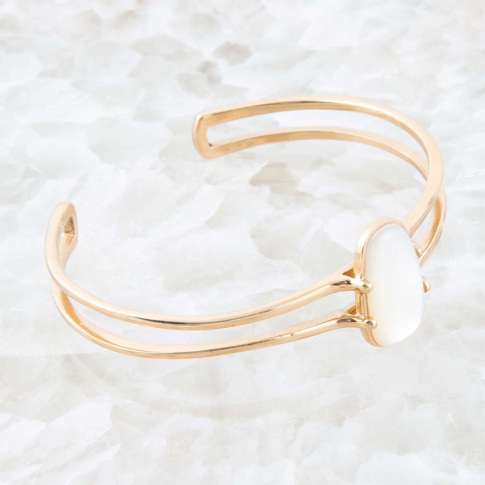 Bracciale Madeline White in Madreperla e Oro