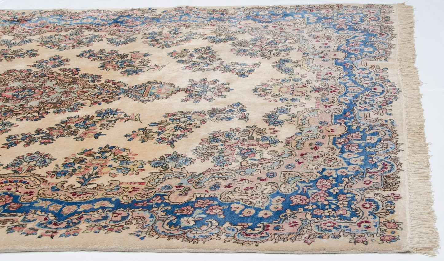 6x9 Vintage Fine Kerman Carpet