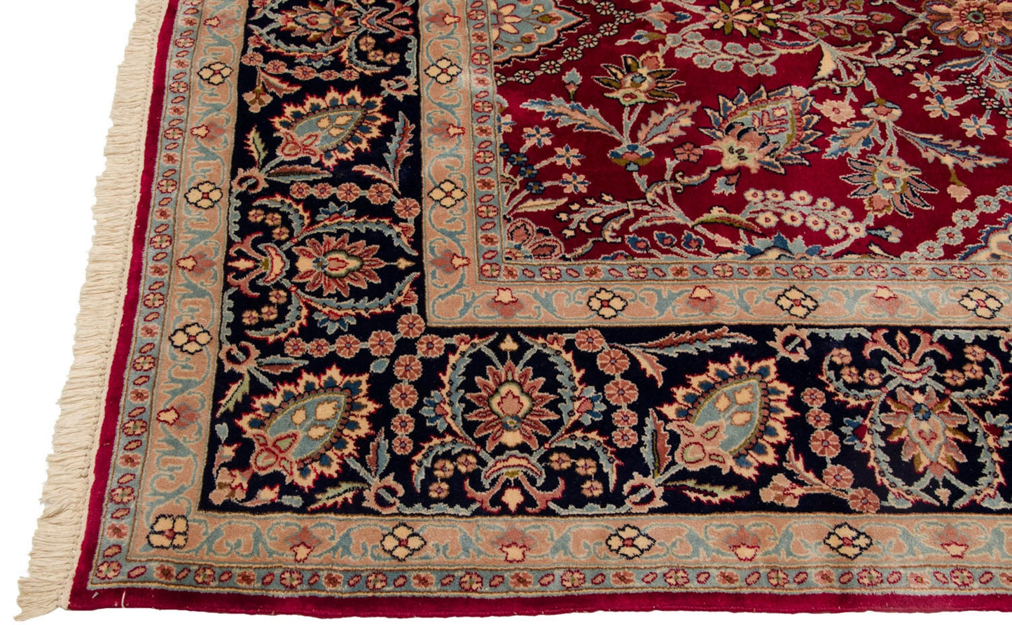 10.5x14 Vintage Kerman Carpet