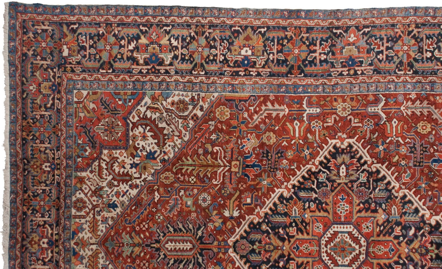 11.5x15.5 Vintage Bakshaish Carpet