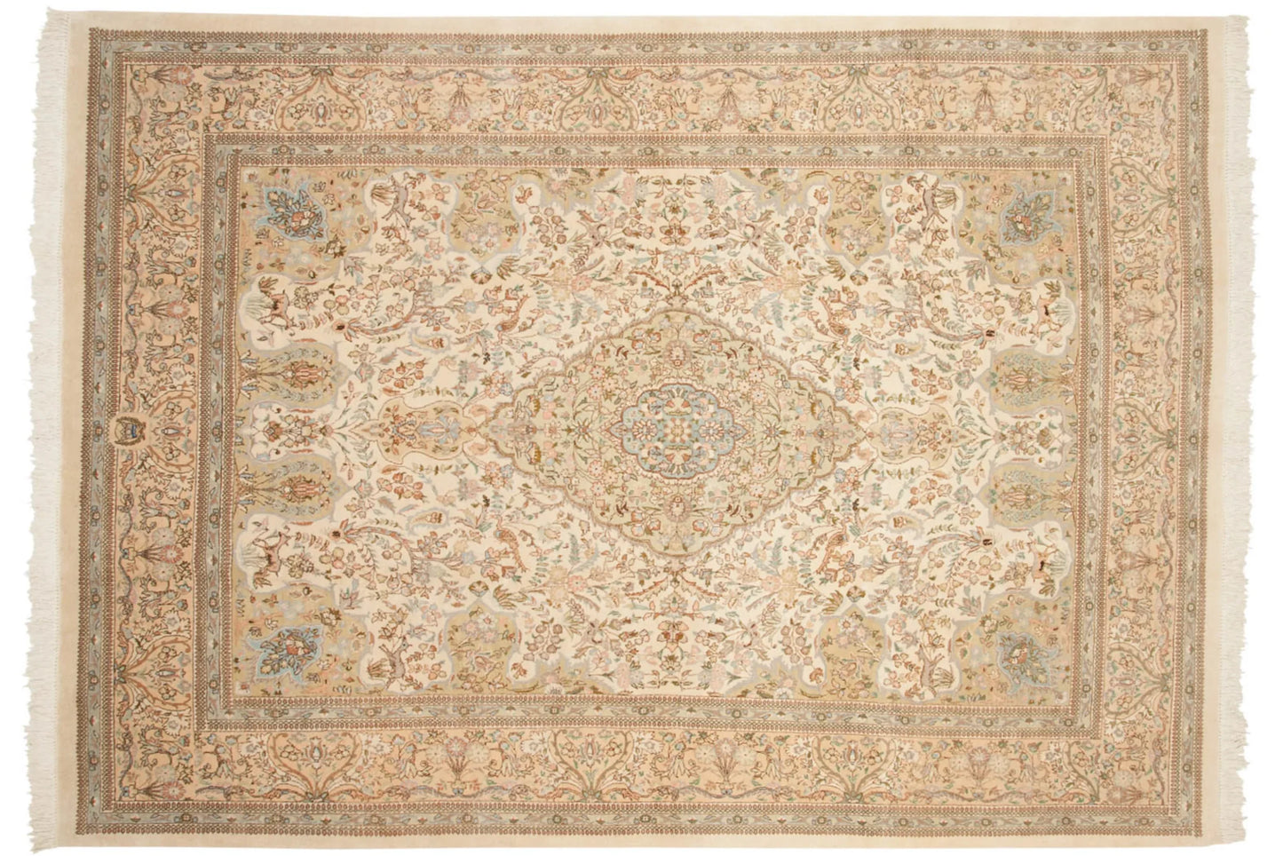 8.5x11 Vintage Tabriz Carpet