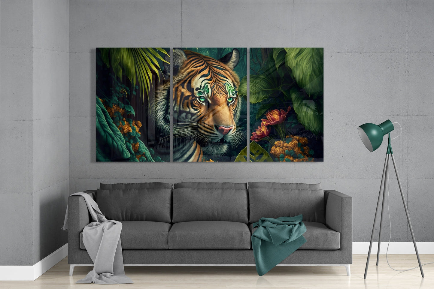 Hunter Glass Wall Art