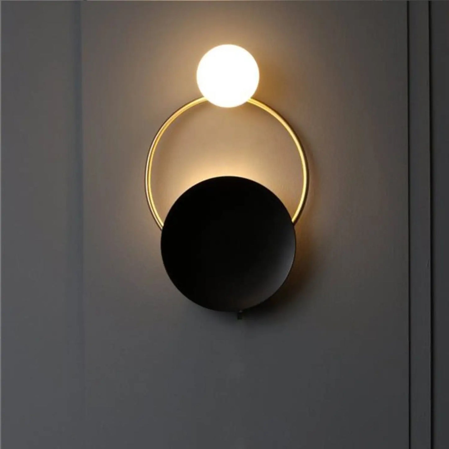 Modern sängbordsvägglampa för sovrum, vardagsrum och korridor