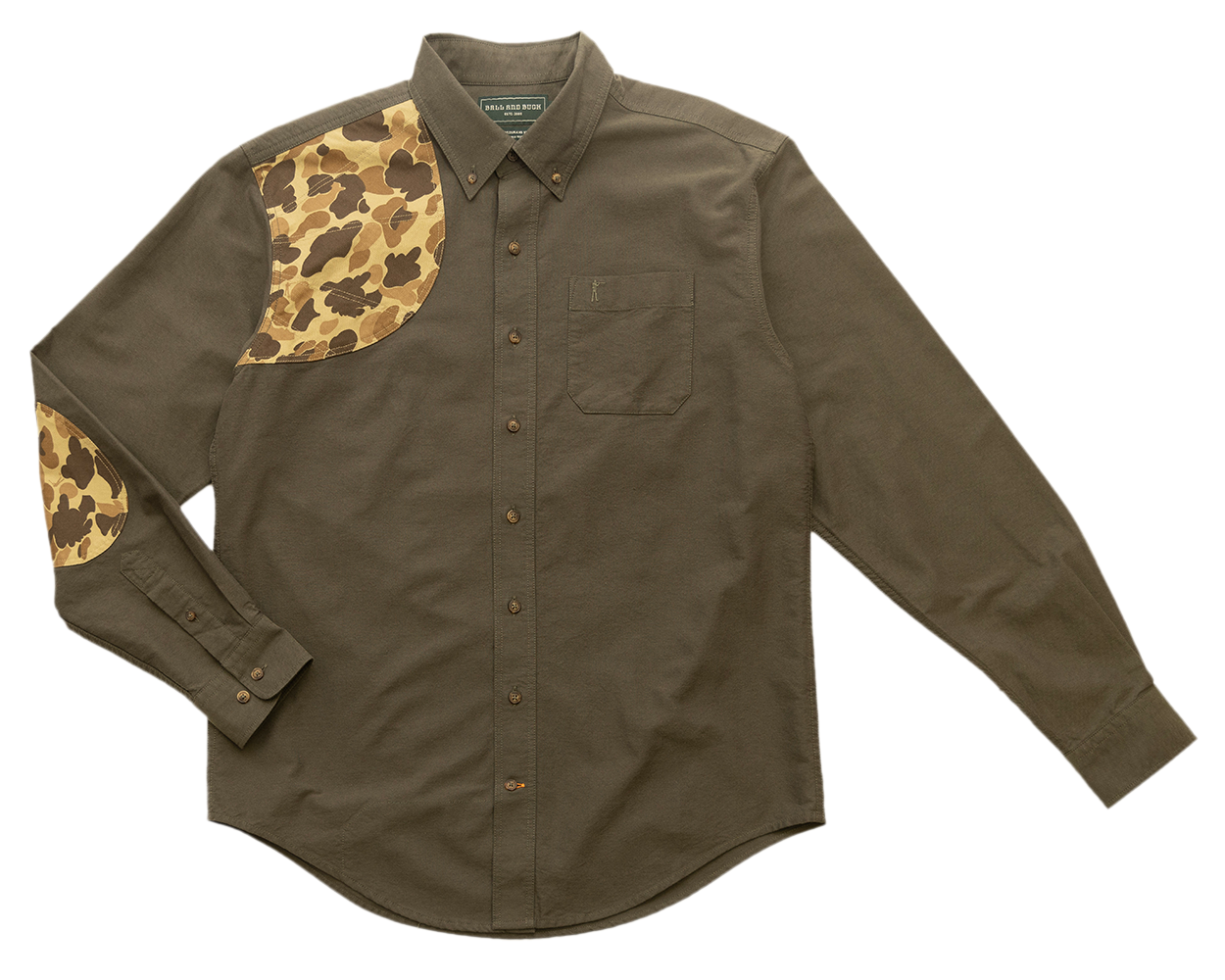 Sportsmans skjorta - Moss Oxford/Original Camo