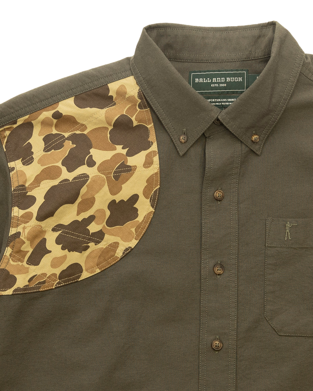 Sportsmans skjorta - Moss Oxford/Original Camo