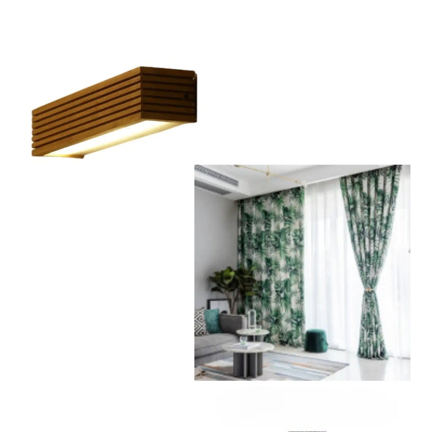 Nordisk vägglampa för kreativ belysning i sovrum och vid sängkanten