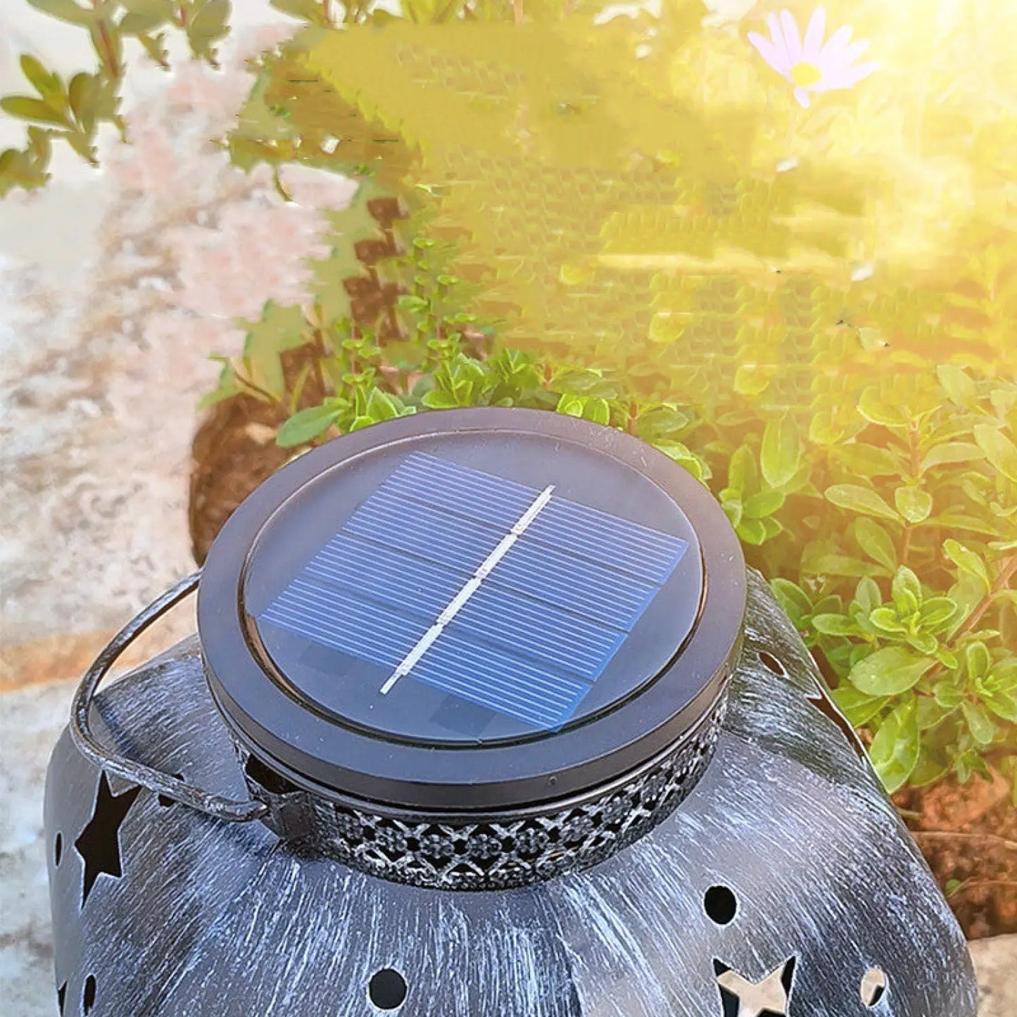 Utomhus LED Solcells Nattlampa för Gård