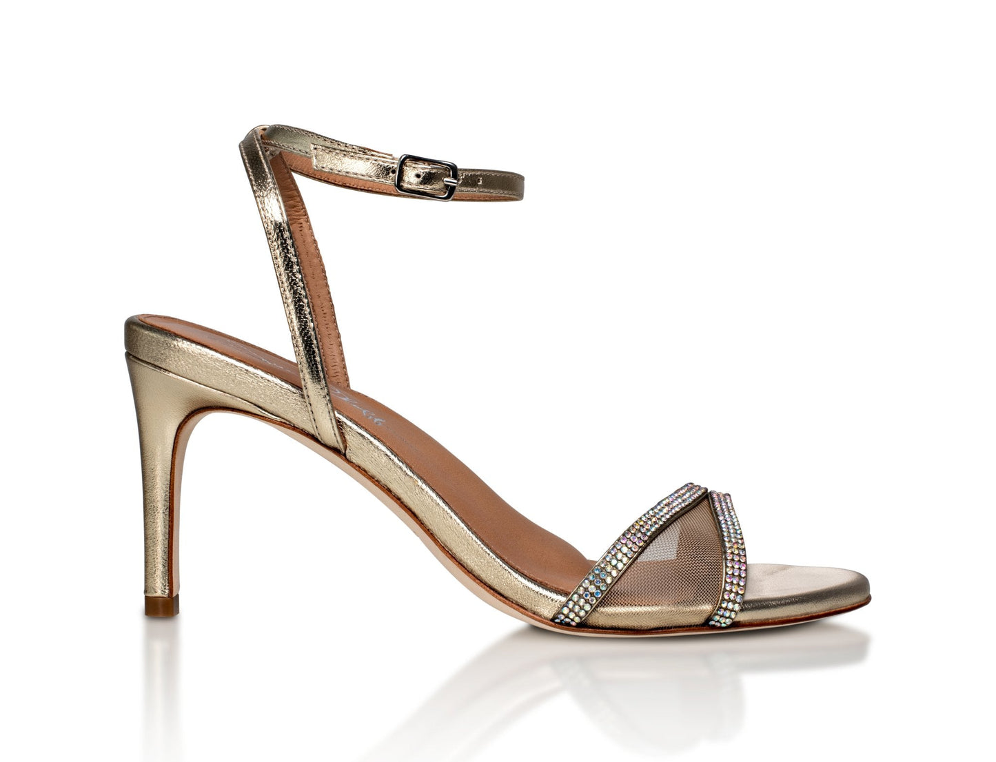 Fame Guld Metallic Lyx Barn Nappa