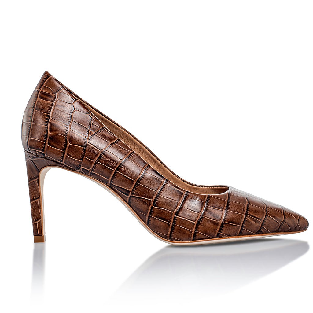 Deborah 2.0 Marrone Croco