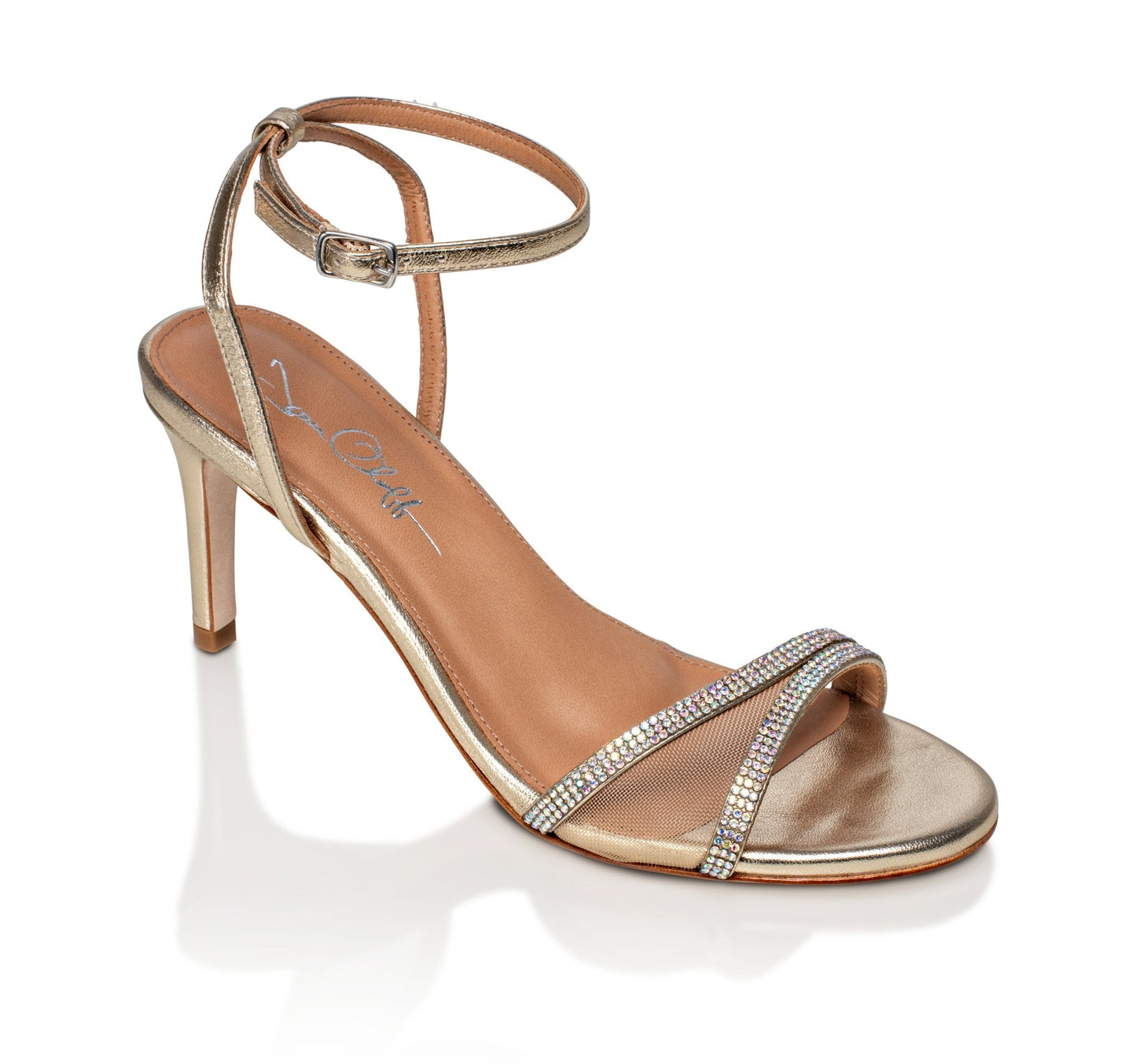 Fame Guld Metallic Lyx Barn Nappa