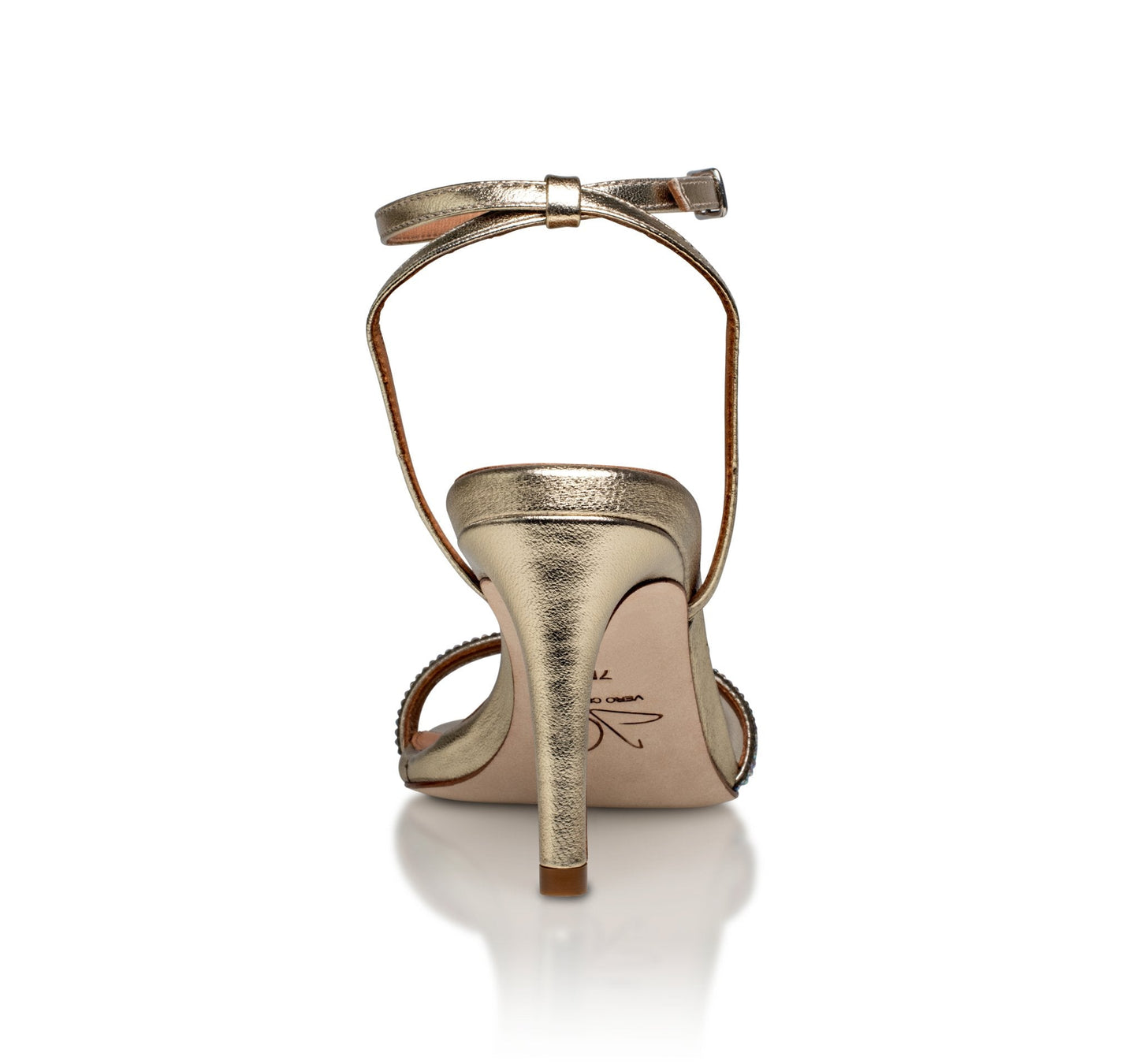 Fame Guld Metallic Lyx Barn Nappa
