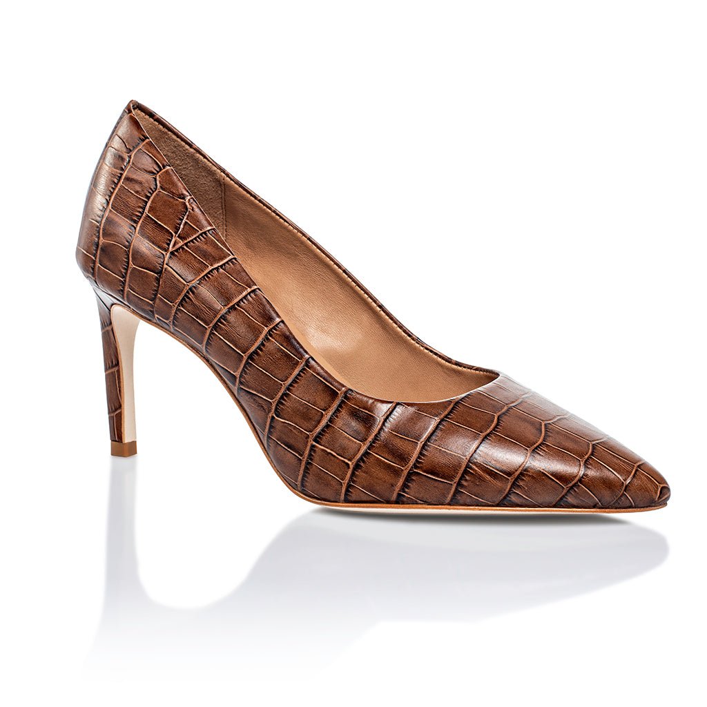 Deborah 2.0 Marrone Croco