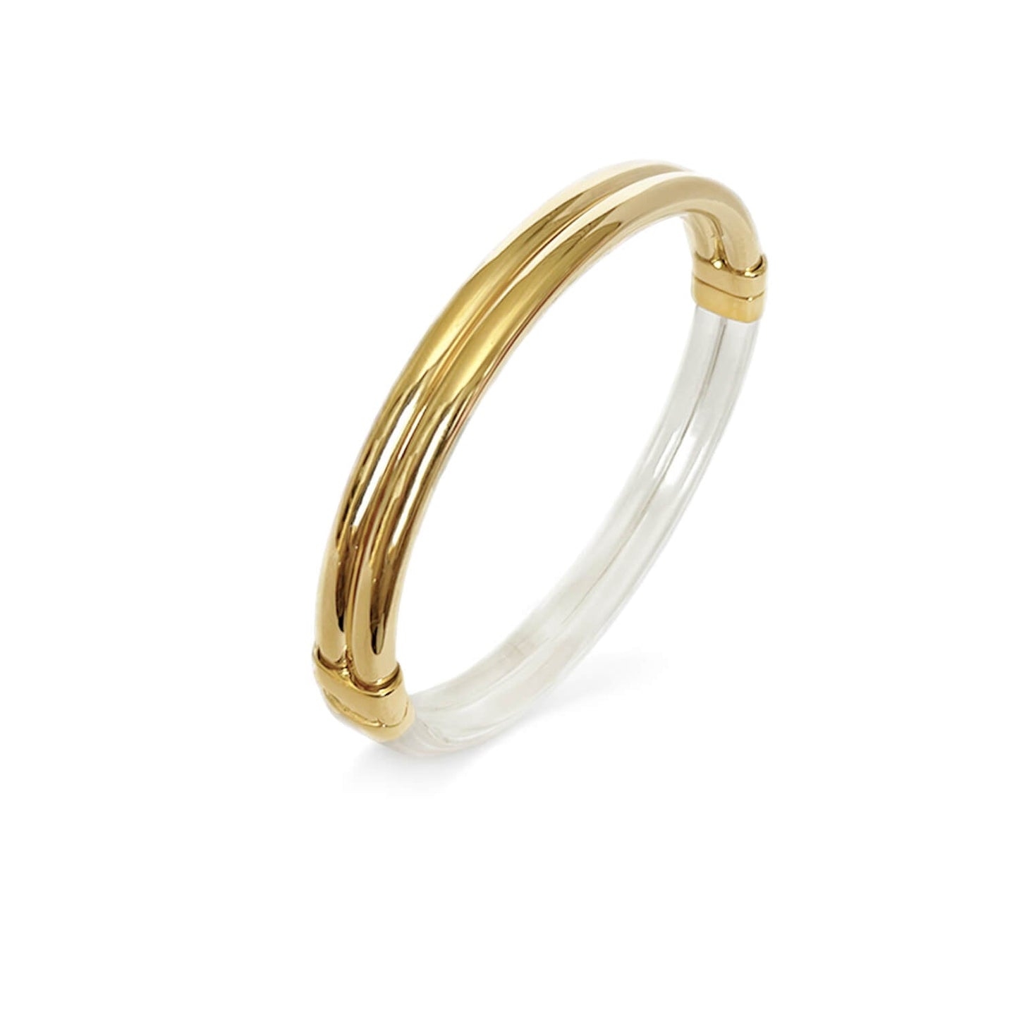 Ridge Lucite Scharnier Armreif
