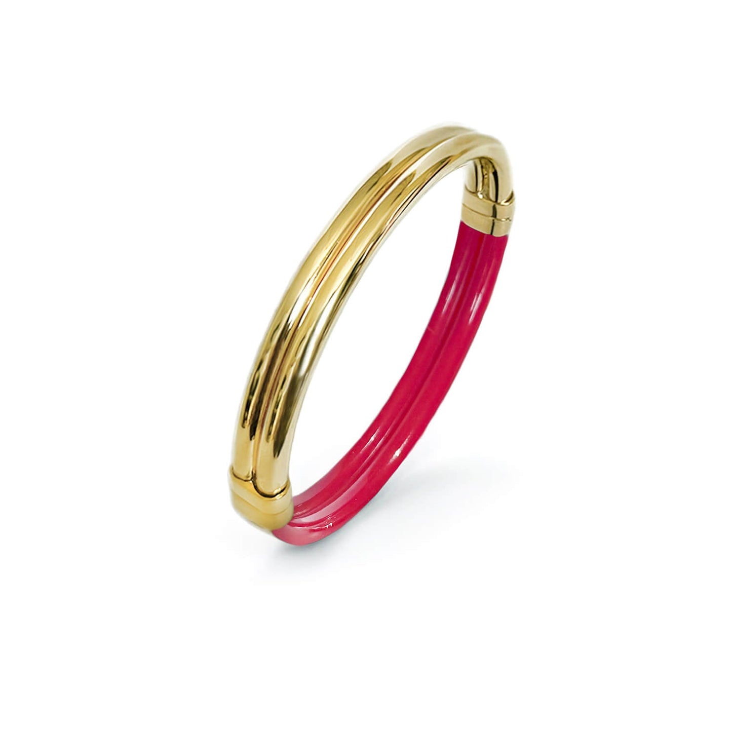 Ridge Lucite Scharnier Armreif