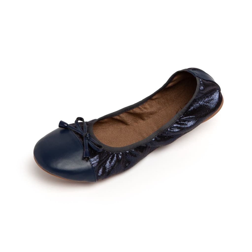 Ballerines bleu marine premium