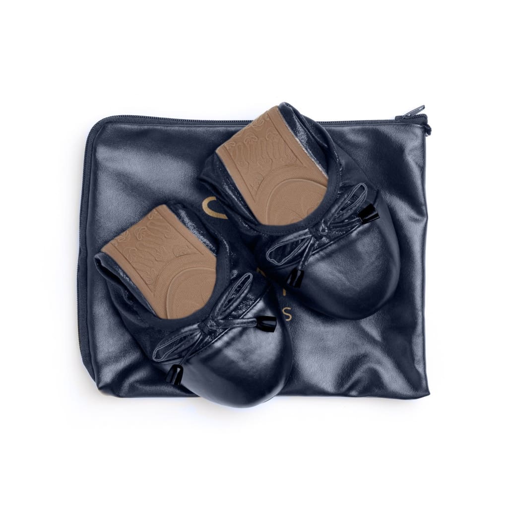 Ballerines bleu marine premium