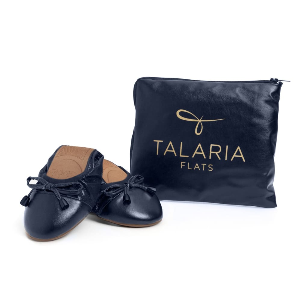 Ballerines bleu marine premium