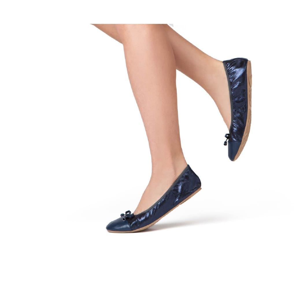 Ballerines bleu marine premium