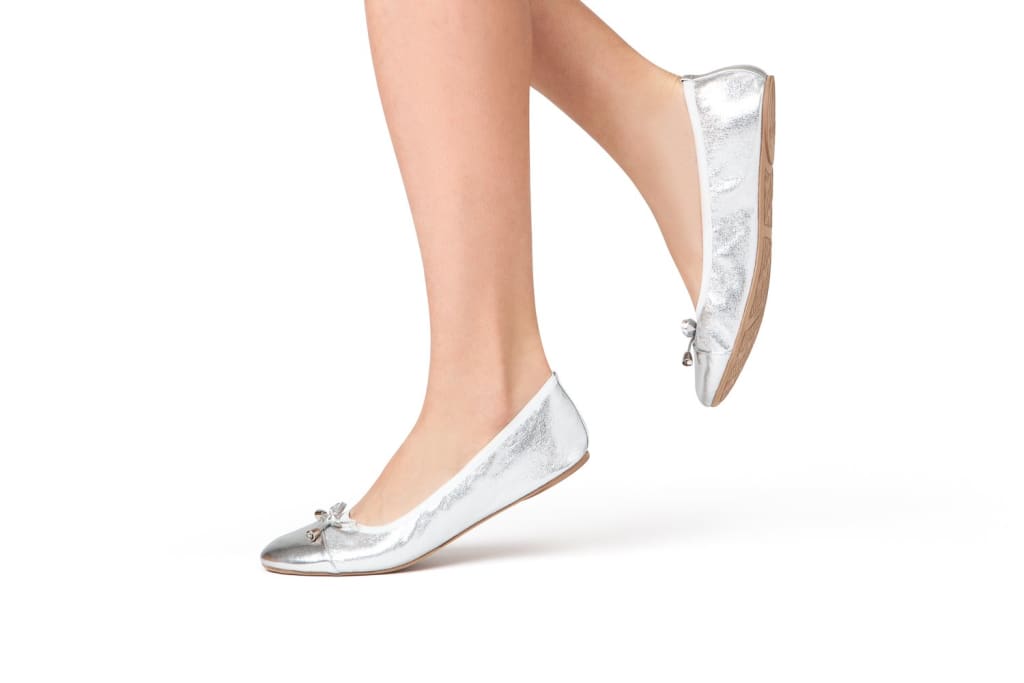 Ballerine Premium Argento