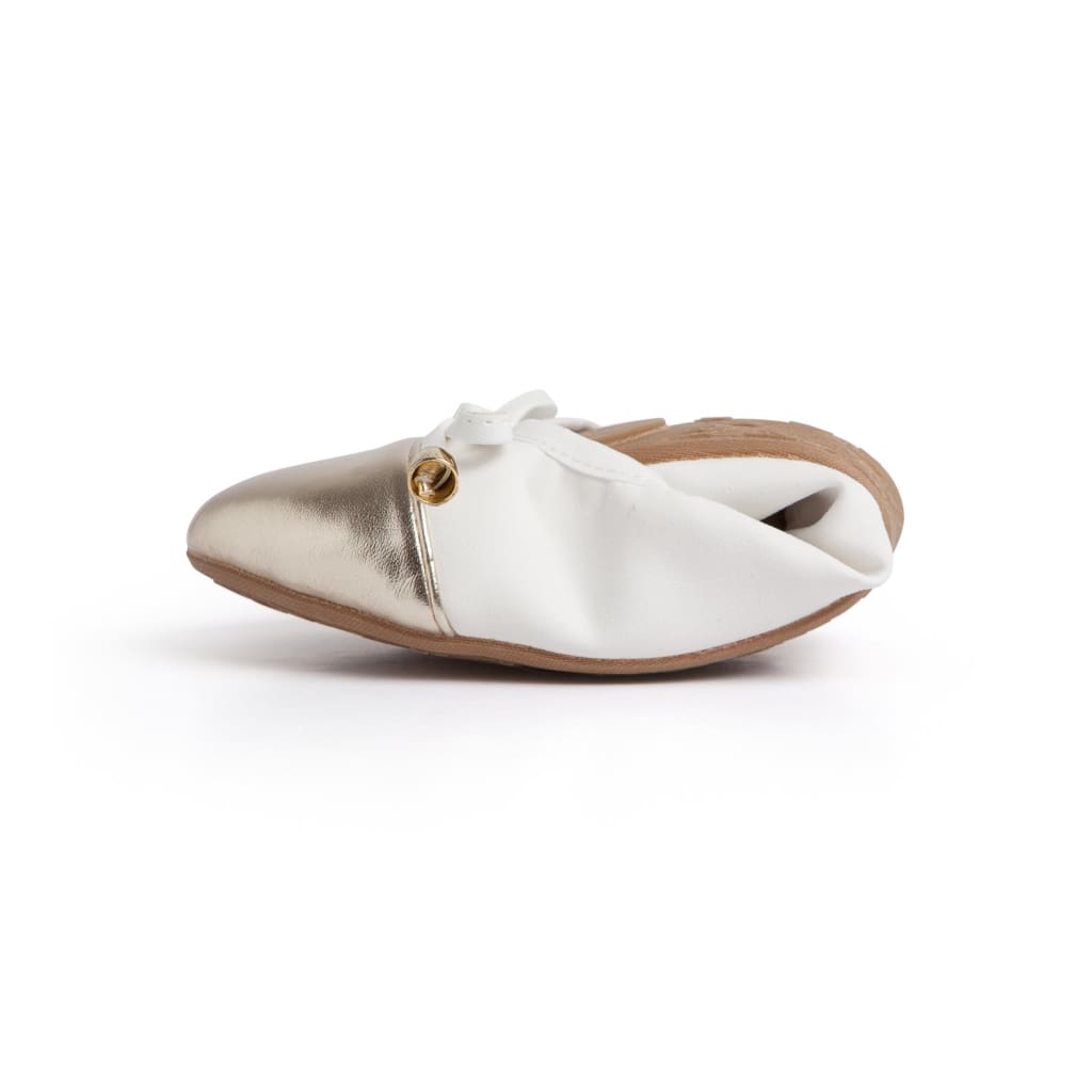 Premium weiße Ballerinas