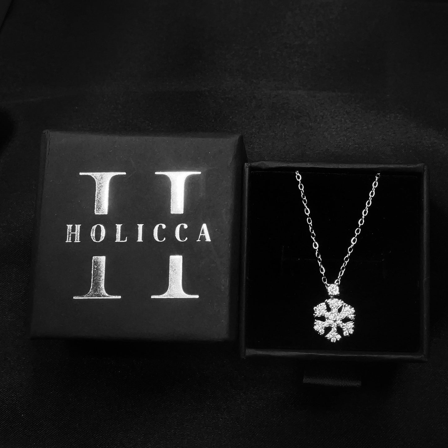 Collana *Fiocco di Neve Rotante* Lumi