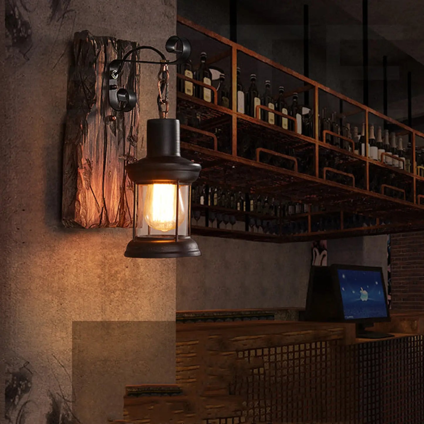 Stilfull retro hängande lampa för att förbättra ditt vardagsrum
