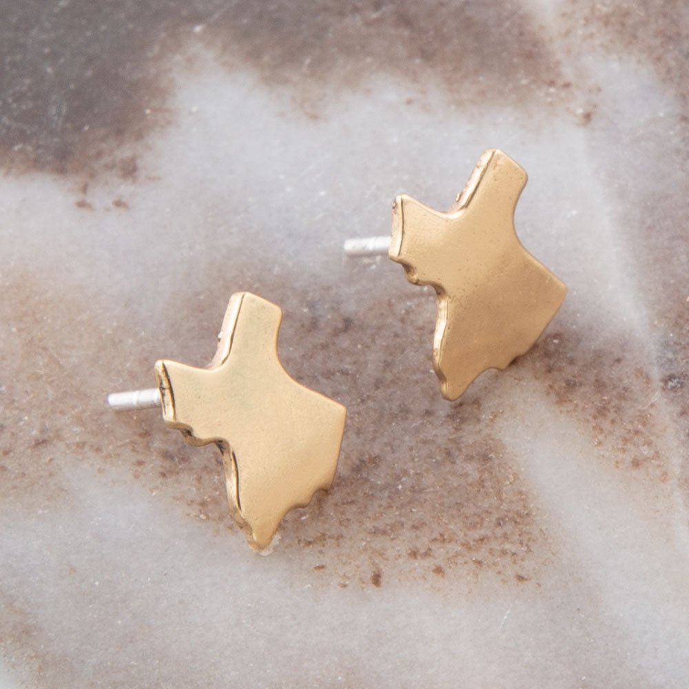 Texas Stolzer Ohrring - Bronze
