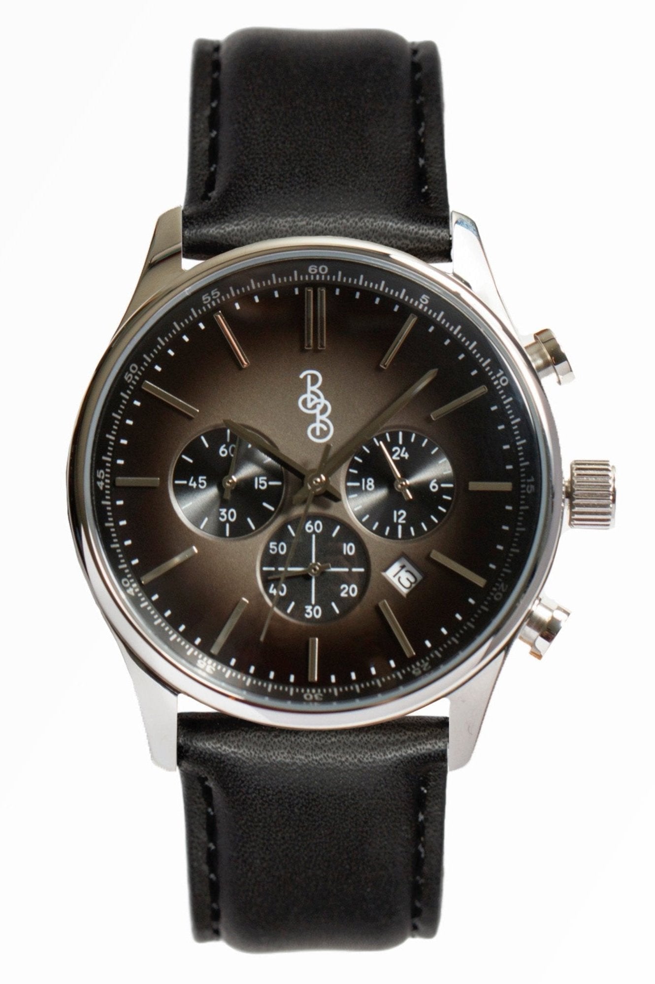 Szary Retro Chronograf