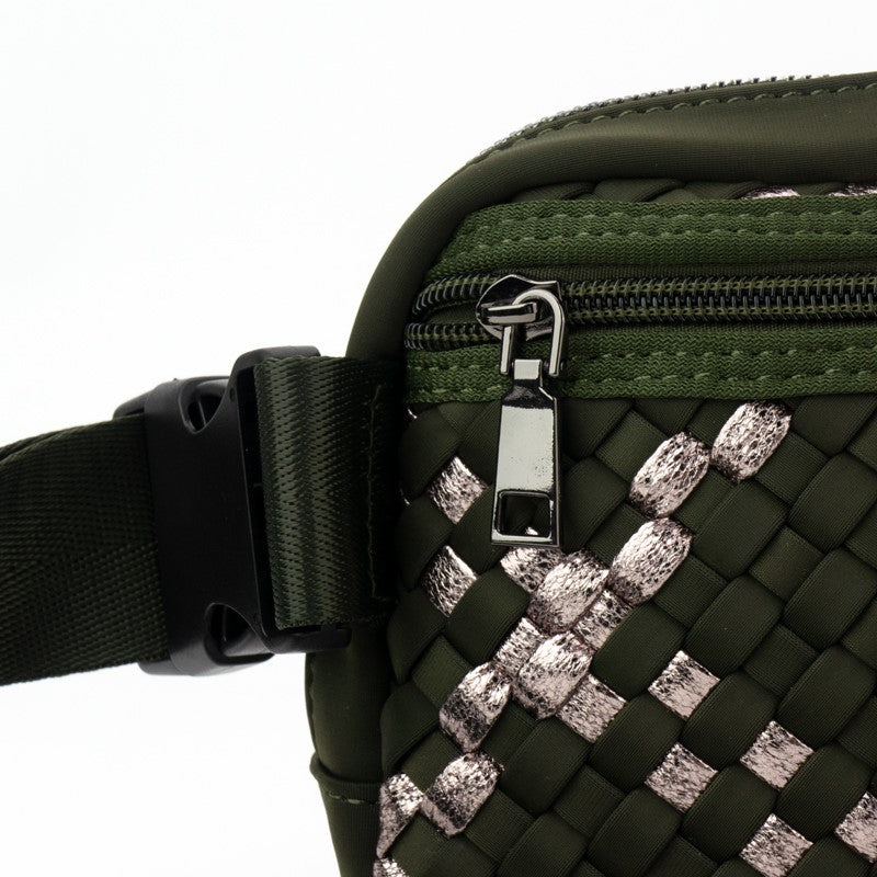 Die Ella | Gewebte Neopren-Gürteltasche
