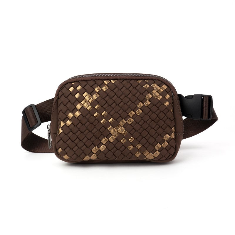 Die Ella | Gewebte Neopren-Gürteltasche
