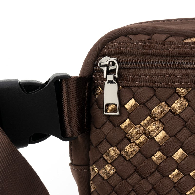 Die Ella | Gewebte Neopren-Gürteltasche
